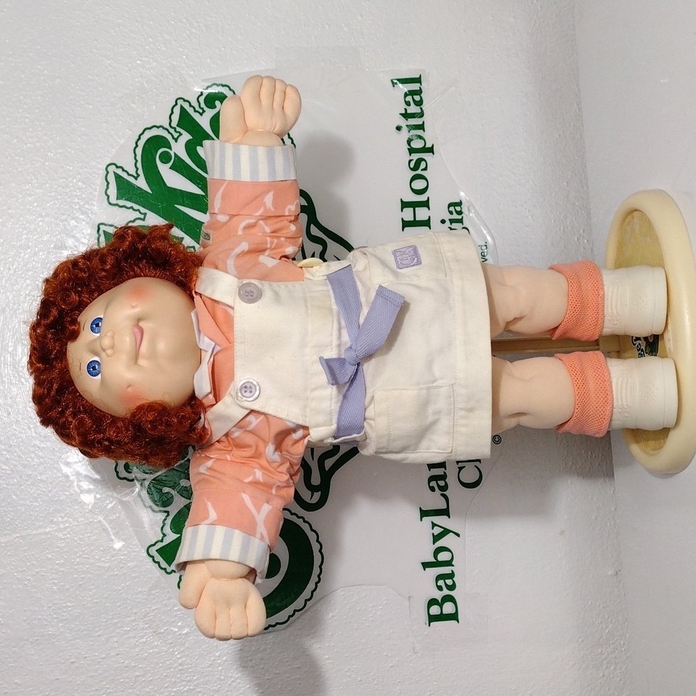 Cabbage Patch kids HTF Tongue Out Beautiful Red Hair Girl